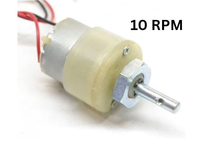 10 RPM Gear Motor
